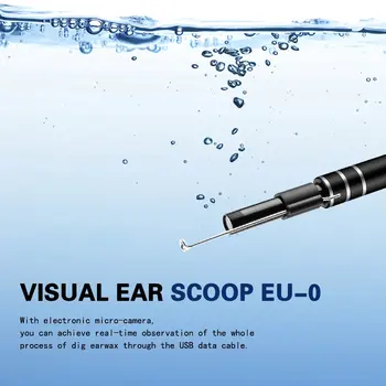 USB-инструмент для чистки ушей, HD Визуальная ложка для ушей, Многофункциональная ушная палочка с мини-камерой, ручка для ухода за ушами, Эндоскоп для чистки ушей