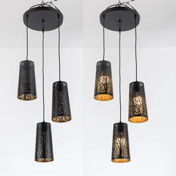 Красивые подвесные светильники в стиле лофт Современные светодиодные подвесные светильники E27 для кухни ресторана бара гостиной спальни освещения квартиры