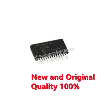 1 шт. 8-разрядный микроконтроллер с микросхемой PIC16F916-I/SS SSOP-28 Новый и оригинальный